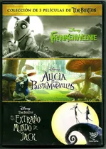 Comprar Dvd Colección De 3 Películas De Tim Burton