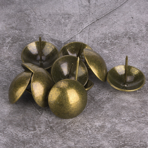 Clavos De Tapicería, 30 Unidades, Cabeza Redonda, Espesantes