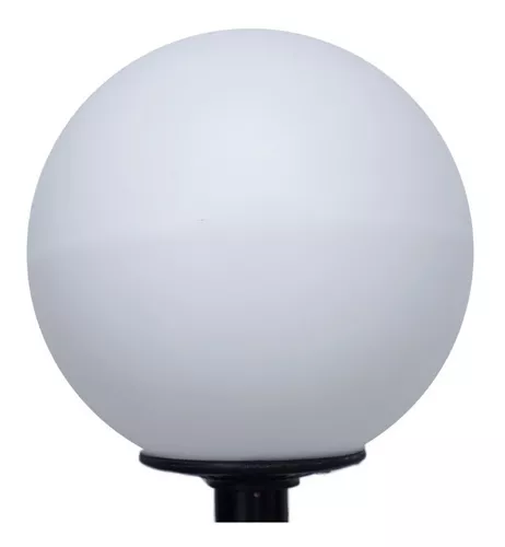 Farola Lampara Exterior Jardin De Poste Con Globo 30cm F1