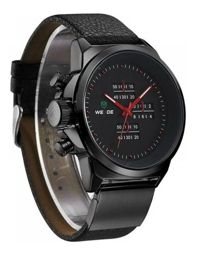 Relogio Masculino Weide Analogico Casual Preto Wh3305b