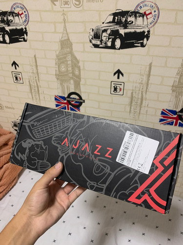 Teclado Ajazz Ak860 Vermelho Inglês Us