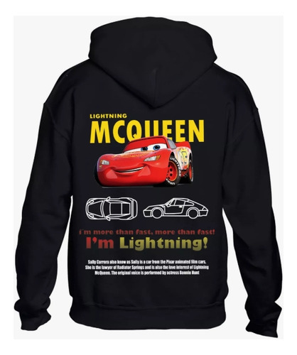 Sudadera Parejas Rayo Mcqueen Sally Novios Duo Full