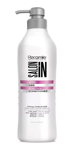 Shampoo O Acondicionador Liss Control Salon In Recamier 1l
