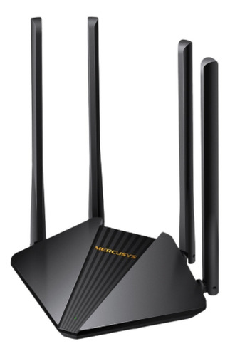 Imagem 2 de 3 de Roteador Mercusys MR30G AC1200 Gigabit Wireless Dual Band Preto 110v/220v