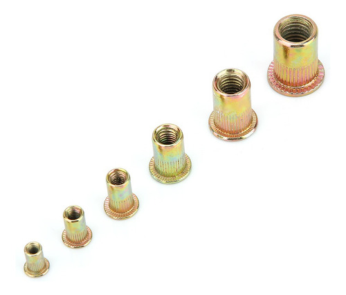 Kit De Tuercas Remache, Cabeza Plana, Roscado, 180*m3-m10