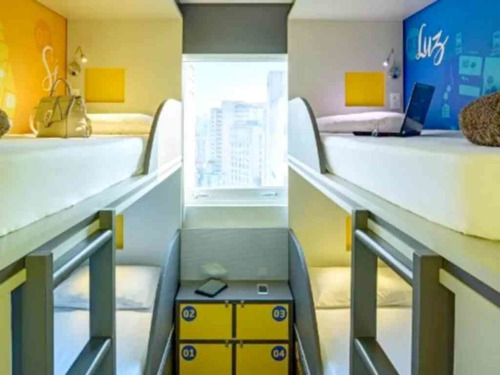 Imagem 3 de 15 de *ibis Budget Sp Centro São João*** Flat Para Investimento Não Para Moradia 100% Pool - Sf33564