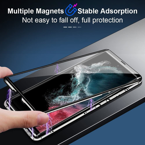 Funda De Vidrio De Doble Cara Para Samsung S23ultra
