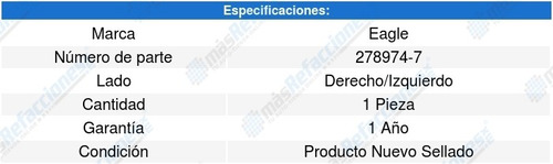 Soporte Transmision Passat L4 1.8l 98-05 Eagle 6388571