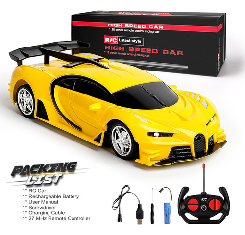 Coche De Control Remoto, Coches Drift Rc Recargables De Alta
