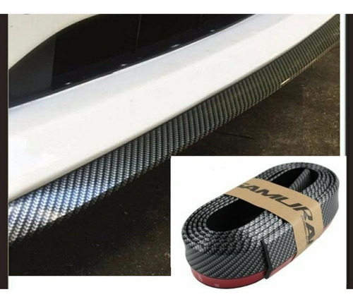 Imagen 3 de 3 de Lip Universal Flexible Faldon Estribo Spoiler Samurai C/r