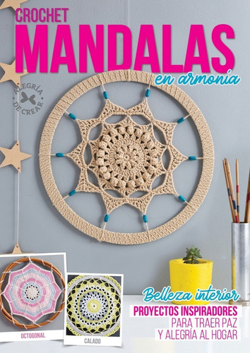 Revista Tejido Crochet Mandalas En Armonía - Arcadia Edic