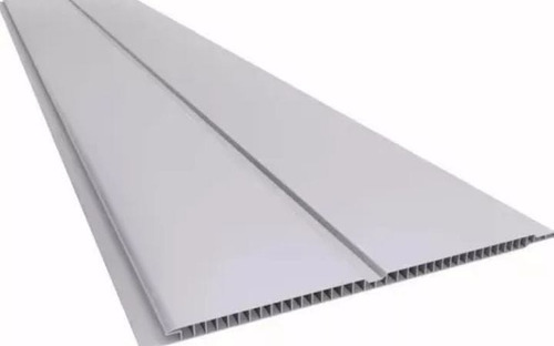 Machimbre De Pvc Blanco 200mm X 7mm 