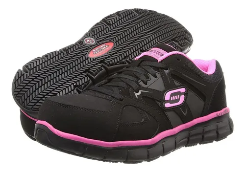 Zapato top industrial skechers