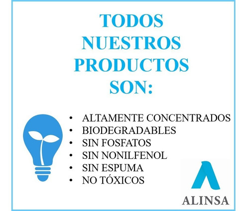Degralin 500-desengrasante Concentrado Biodegradable (4 Lts)