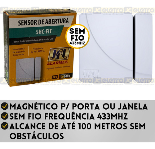 Smartcloud 20 Ethernet +8 Sensores Sem Fio + 3 Controles Jfl