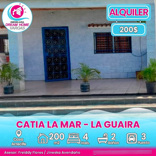 Casa Alquiler Vacacional  Arrecife, Catia La Mar  La Guaira