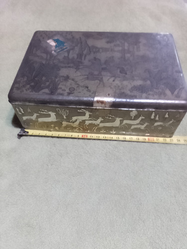 Caja De Lata Antigua Marca Terrabusi (Usado)