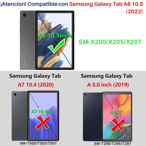 Mica Cristal Para Tablet Samsung Tab A8 10.5 Sm-x200 X205
