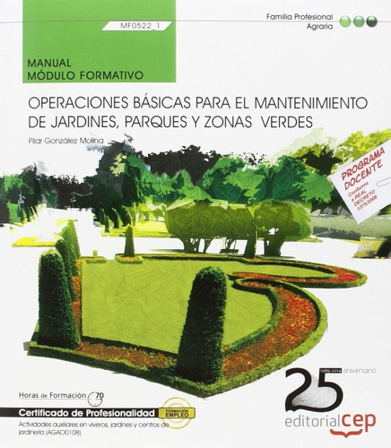 Libro: Manual Operaciones Básicas De Mantenimiento En Parque