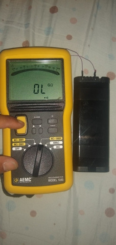 Multimetro Aemc Usado Bateria Tipo Fluke Bp291 Usado Detall