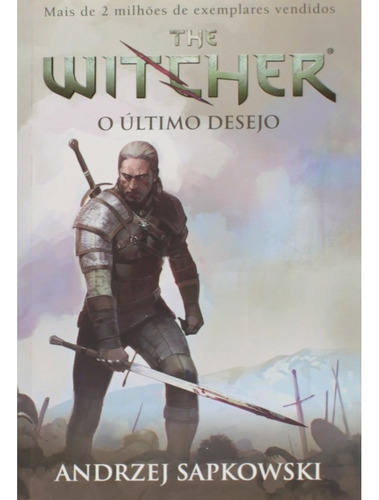 Livro O Ultimo Desejo - The Witcher - Capa Game