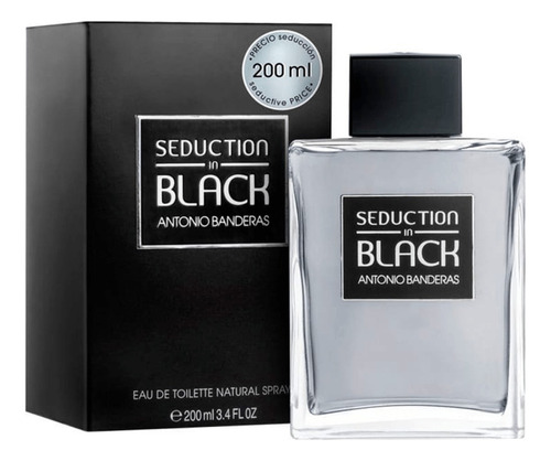 Antonio Banderas Black Seduction 200ml Edt Para Hombre