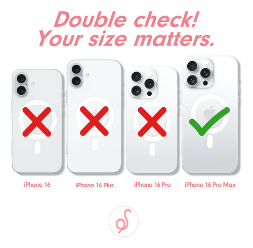 Funda De Teléfono Sonix Para iPhone 16 Pro Max Con Magsafe G