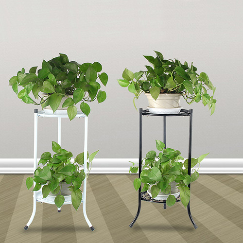 Soporte De Metal Para Macetas: Estante De Exhibición De Flor