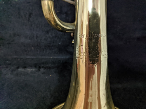 Trompete Sib Bach Stradivarius 38 Original Usa Profissional