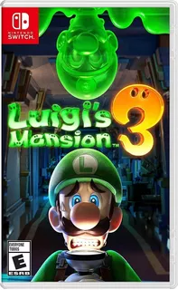 Luigis Mansion 3 Luigi Fisico Nuevo Nintendo Switch Dakmor