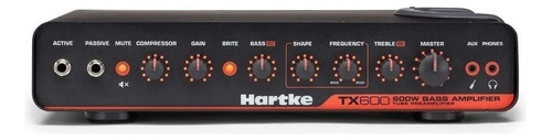 Hartke Tx600 Cabezal Para Bajo Pre Valvular 600w