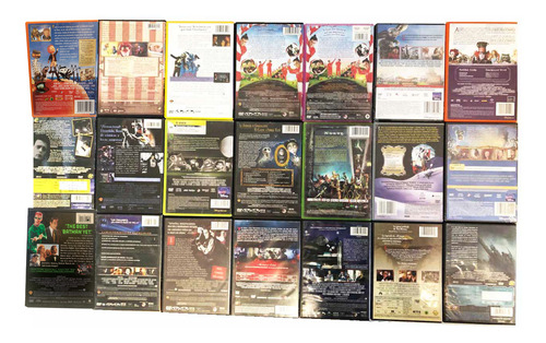 Colección Filmográfica Tim Burton 21 Dvds Español Latino Jac (Usado)