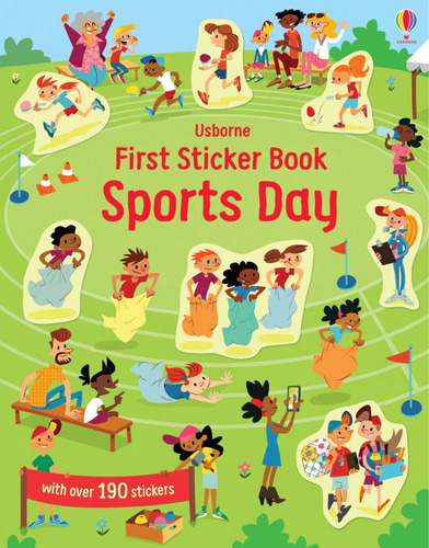 Sports Day - Usborne First Sticker Book, De Greenwell, Jessica. En Inglés, 2021