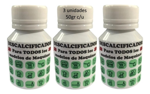 Descalcificadores X3 Antisarro Cafetera Nespresso Dolce 50gr