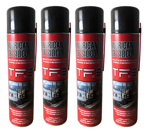 Lubricante Cinta De Correr Silicona Caminadora 440cc X 4
