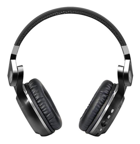 Fone de ouvido on-ear gamer sem fio Bluedio Turbine T2+ black