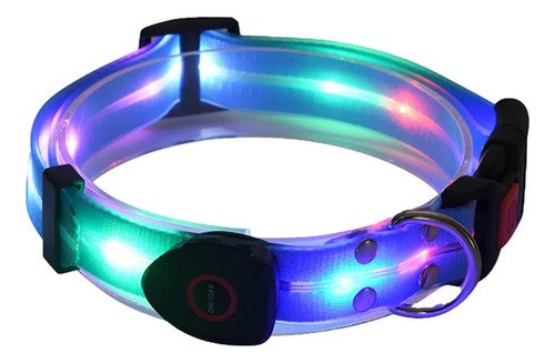 Collar Con Luz Led Para Perros Collar Con Luz Led Para Perro