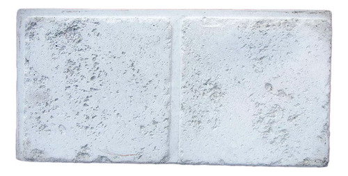 Baldosa De Concreto Piedra Cottoforte Blanco 20 X 40