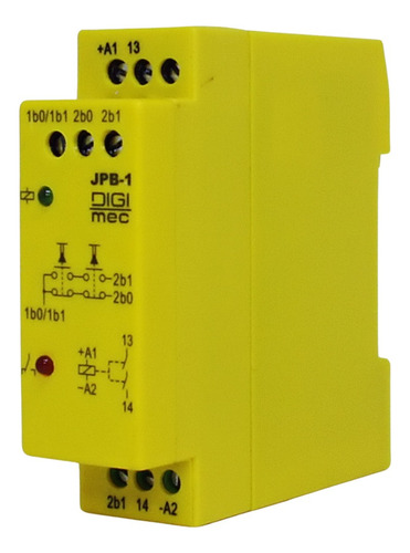 Rele De Proteção Bi-manual Jpb-1 24vcc Digimec