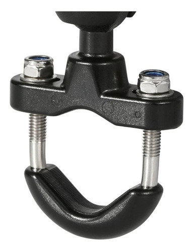 Imagem 3 de 6 de Suporte P Tubo Cano Guidao Bike Moto Gopro Celular 1/4