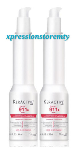 Imagen 1 de 3 de Keractive 911 2x1 Oferta(tratamiento Capilar De Emergencia)