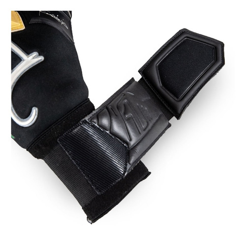 Imagen 7 de 9 de Guantes De Portero Rinat Magnus Pro Negro/oro