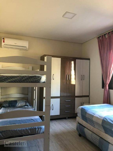 Chácara Com 2 Dormitórios À Venda, 1200 M² Por R$ 690.000,00 - Jardim Monte Belo - Campinas/sp - Ch0025