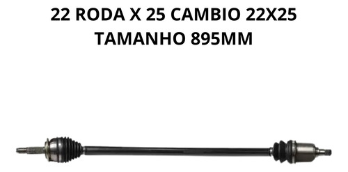 Par Semi Eixo Esquerdo Diretio Chery Celer 1.5 Manuall 2013/