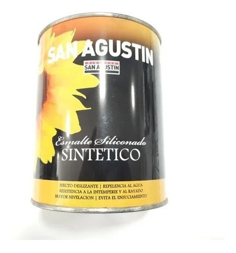 Sintetico Negro Brillante San Agustin X 4lts