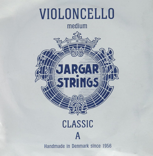 Jargar 4/4 Cello Una Cadena Medium Chromesteel