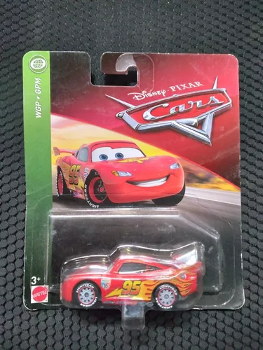 Coche Cars Rayo McQueen Llantas Carrera Metal Mattel Disney - Marbisa