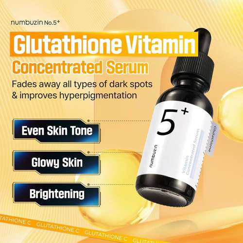 Numbuzin No. 5 Vitamin Concentrated Serum 30ml Glutathione