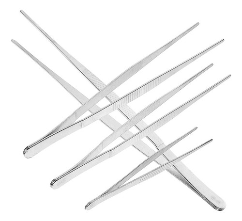 Pinzas De Acero Inoxidable Para Jardinería, Suculentas, 4 Un