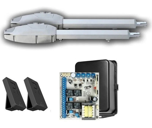Kit Doble Motor Pivotante Batiente 2 Hojas 1/4 Hp Analogico